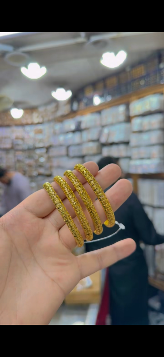 Gold plated Bangles(Bg280)