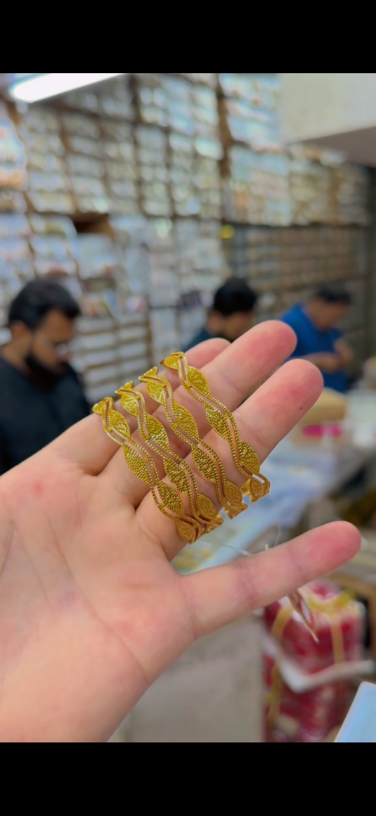 Gold plated Bangles(Bg279)
