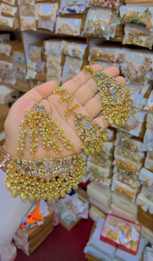 3d zircone bridal set (Ns117)
