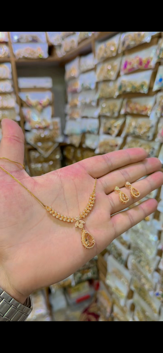 Gold plated Locket Set(Ls156)