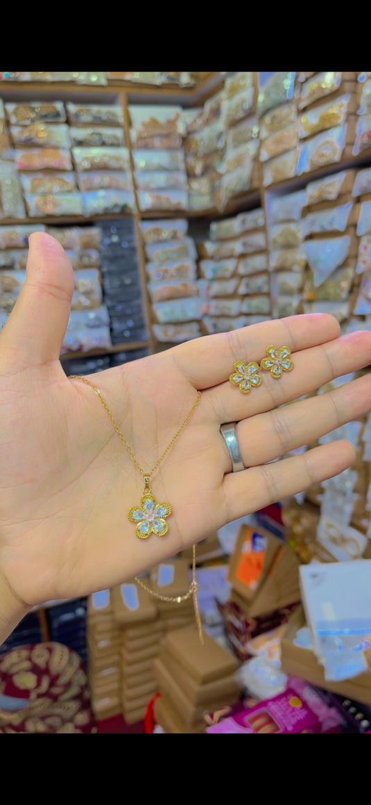 gold plated Locket Set(Ls062)