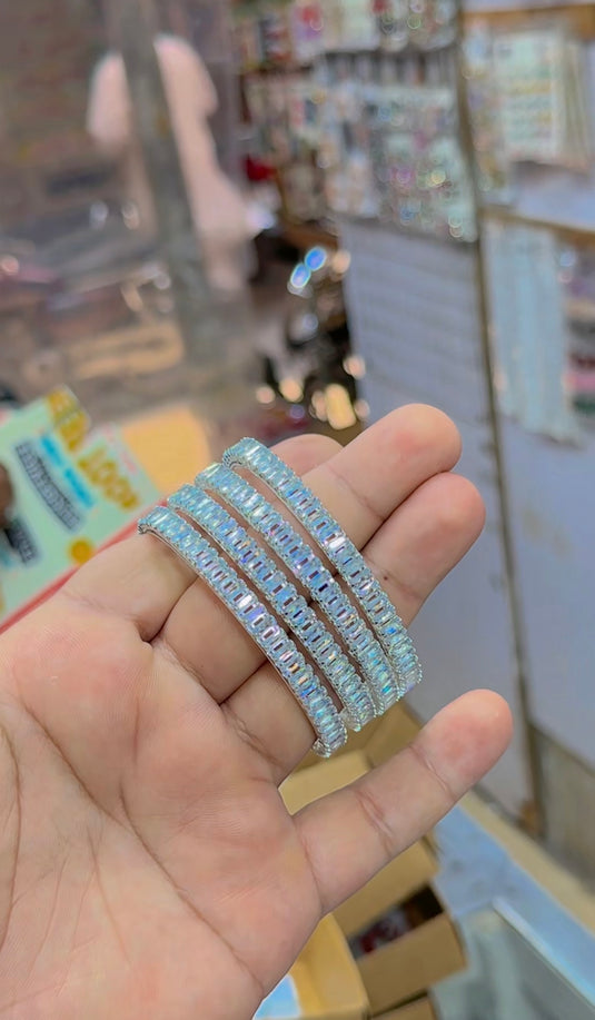 Zircone 4 pc bangles (Bg310)