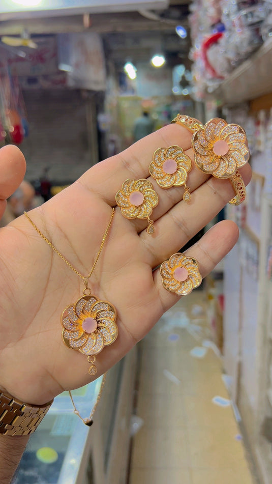 Gold plated Combo set (Ls044)