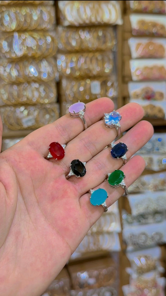 One Carrat Ring size Adjustable (Rg061)