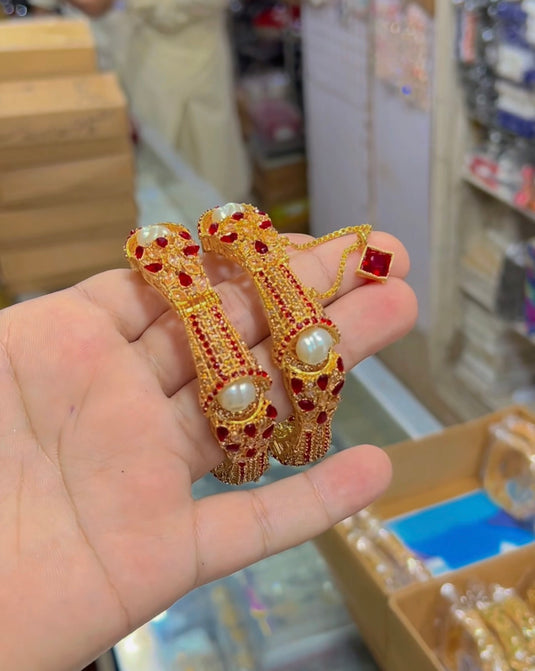 Zircone openable bangles (Bg119)