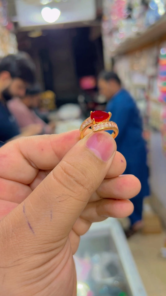 Gold plated Ring (Rg025)