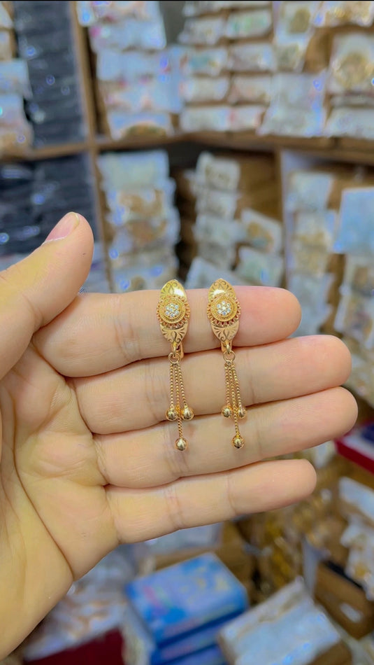 Gold plated D Bali(Db019)