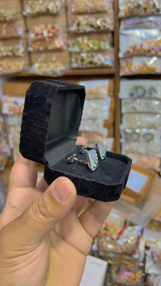 Silver italiyan Cufflings (Ca03)