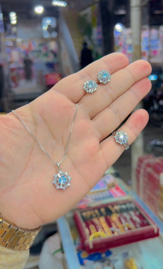 1 carat Locet Set + ring (Ls148)