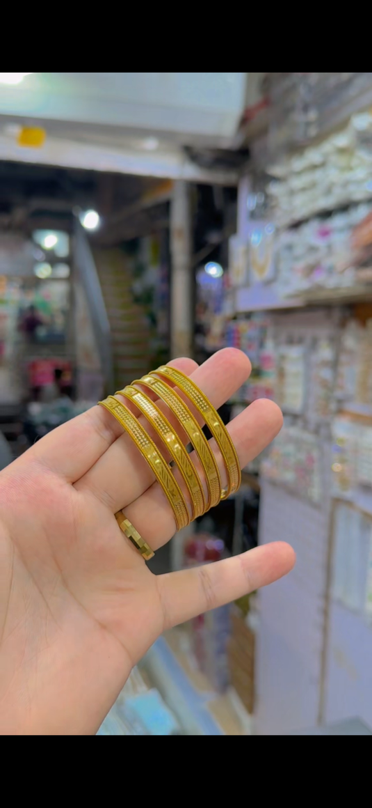 Gold plated Bangles(Bg323)