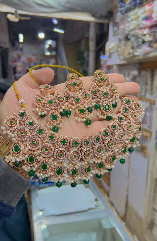 Zircone Necklace set (Ns156)