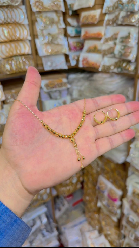 Gold plated Locket set (Ls138)