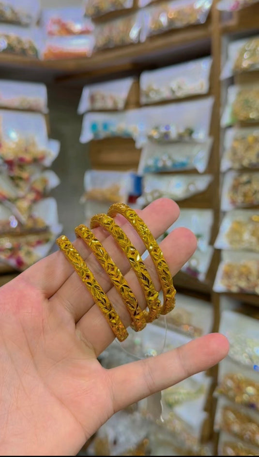 Gold plated Bangles(Bg191)