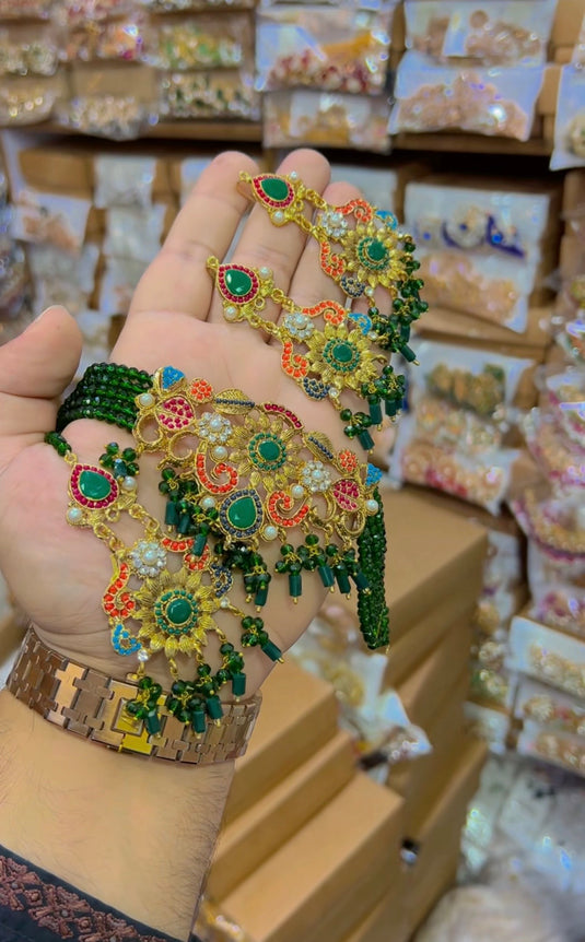 9 ratan Chokar set (Cs85)