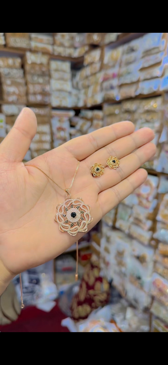 One carrat Locket set(Ls134)