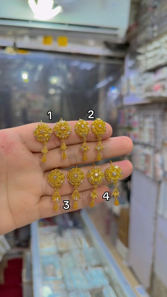 Rp Gold plated Earrings(Er150)