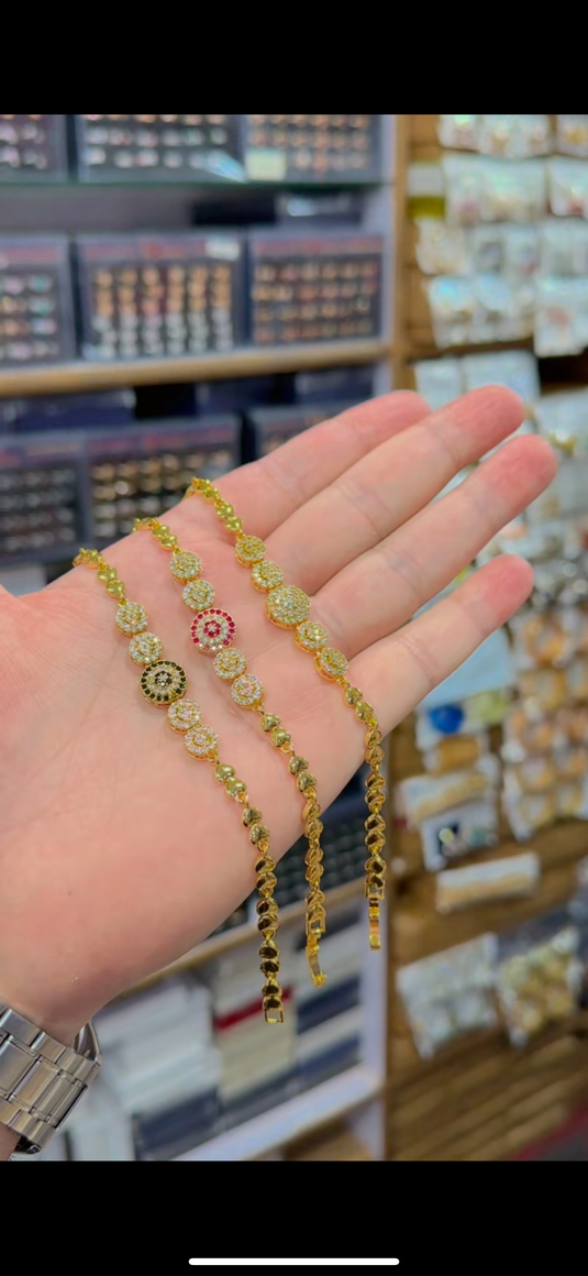 Gold plated Bracelettes(Bs114)