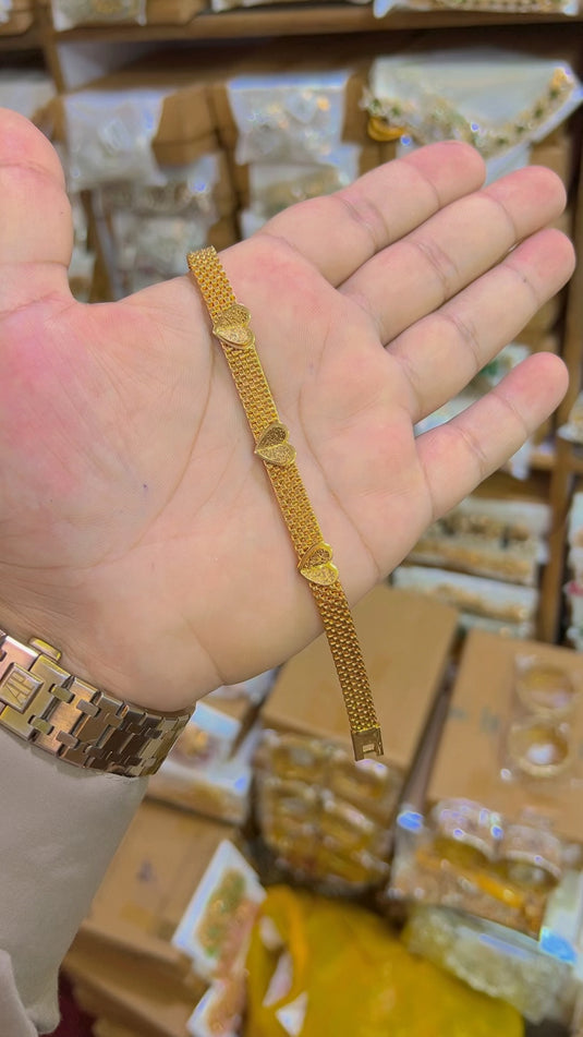 Gold plated Breslate (Bs076)