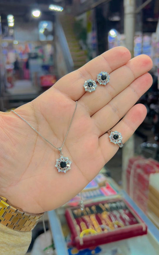 1 carat Locet Set + ring (Ls148)