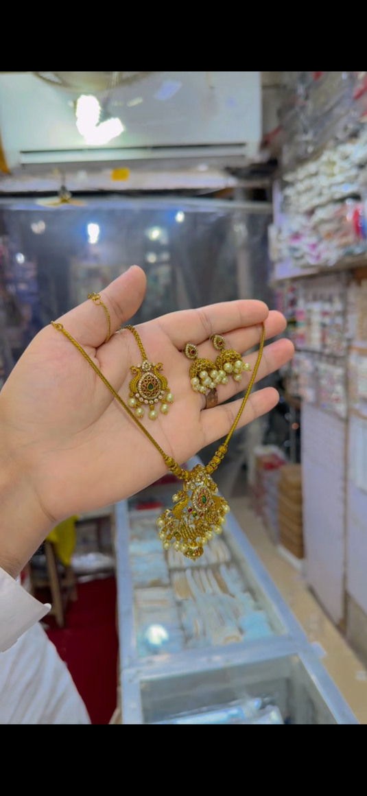South indian necklace set(Ns236)