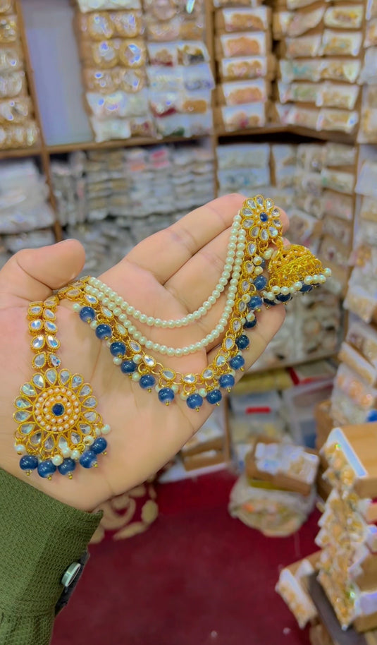 Kundan bindiya + sharay wali Jhumi (Bk21)