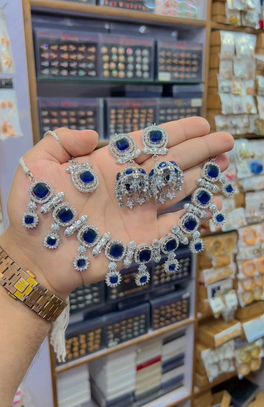 zircone necklace set (Ns164)