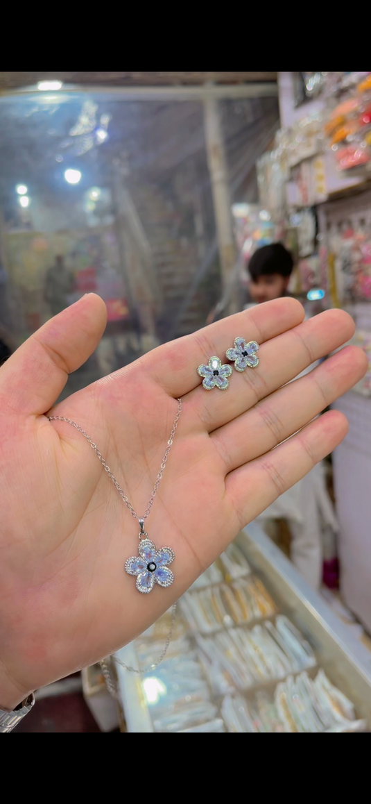 One Carrat Locket Set(Ls051)