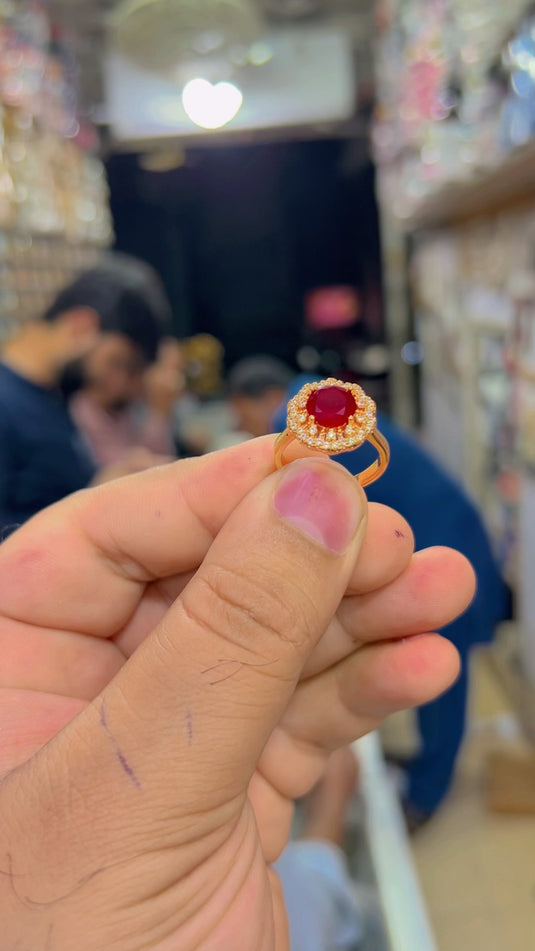 Gold plated Ring (Rg026)