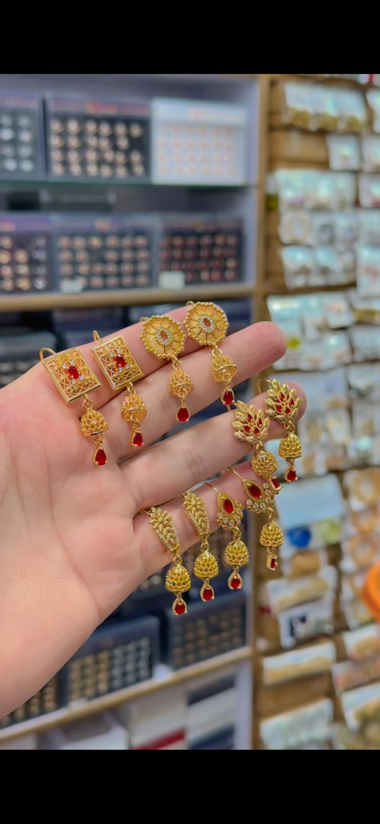 Gold plated Jhumki(Er118)