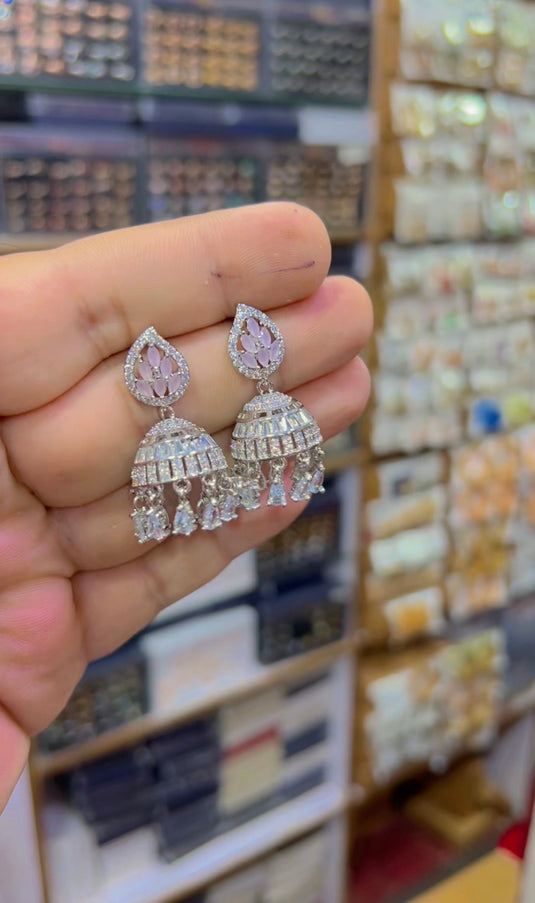 1 carat (Ad) Jhumki (Er104)