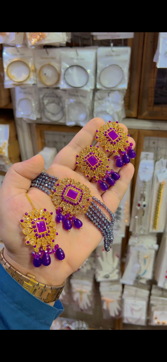 kundan chokar set (Cs48)