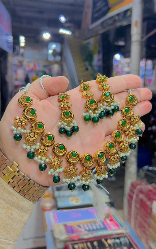 3d Turkish Necklace set (Ns168)