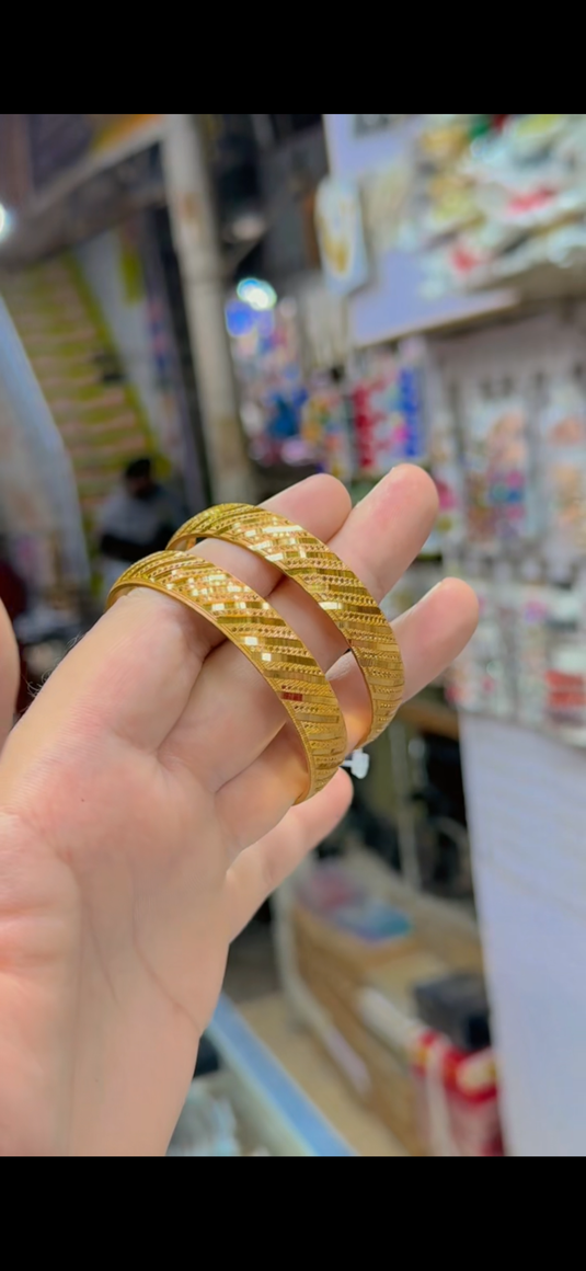 Gold plated Bangles(Bg242)