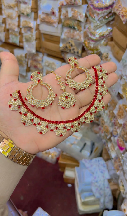 Zircone necklace set (Ns121)