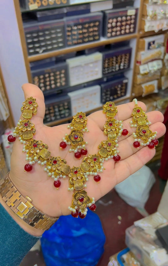 3d Necklace set (Ns147)