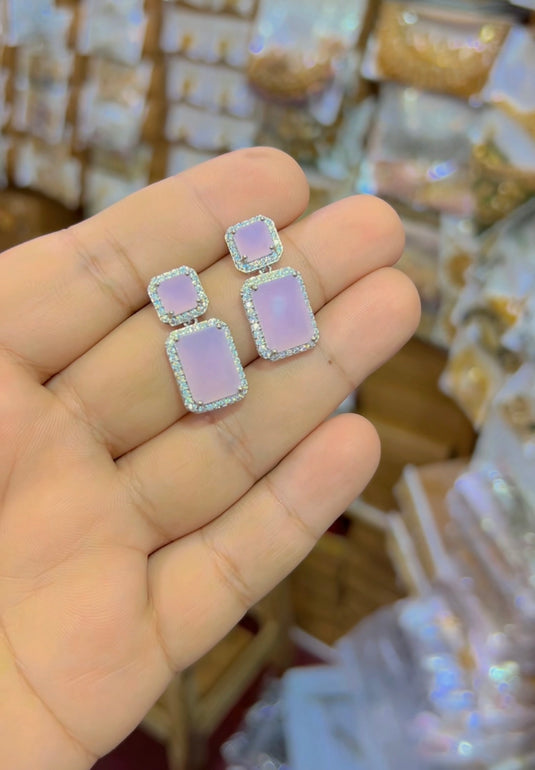 1 carat earrings (Er059)