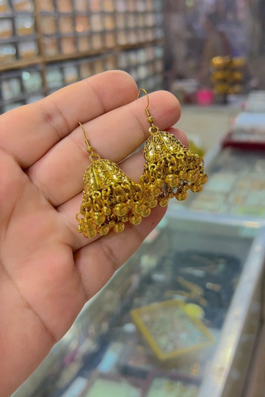 Oxidise Jhumki (Er055)