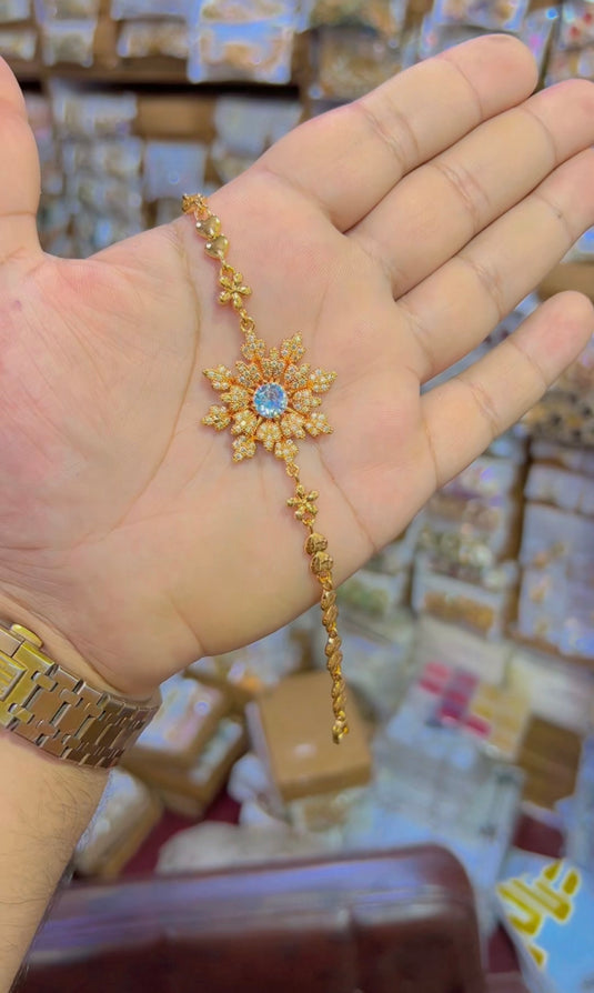 Gold plated breslate (Bs080)