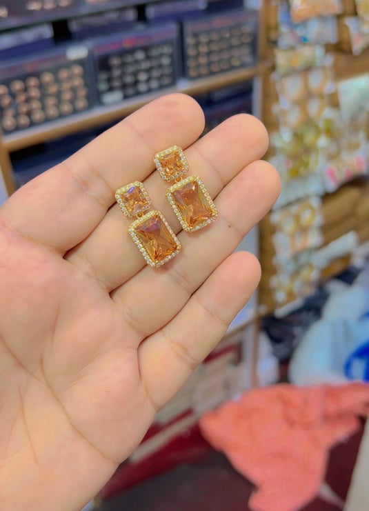 1 carat earrings (Er060)