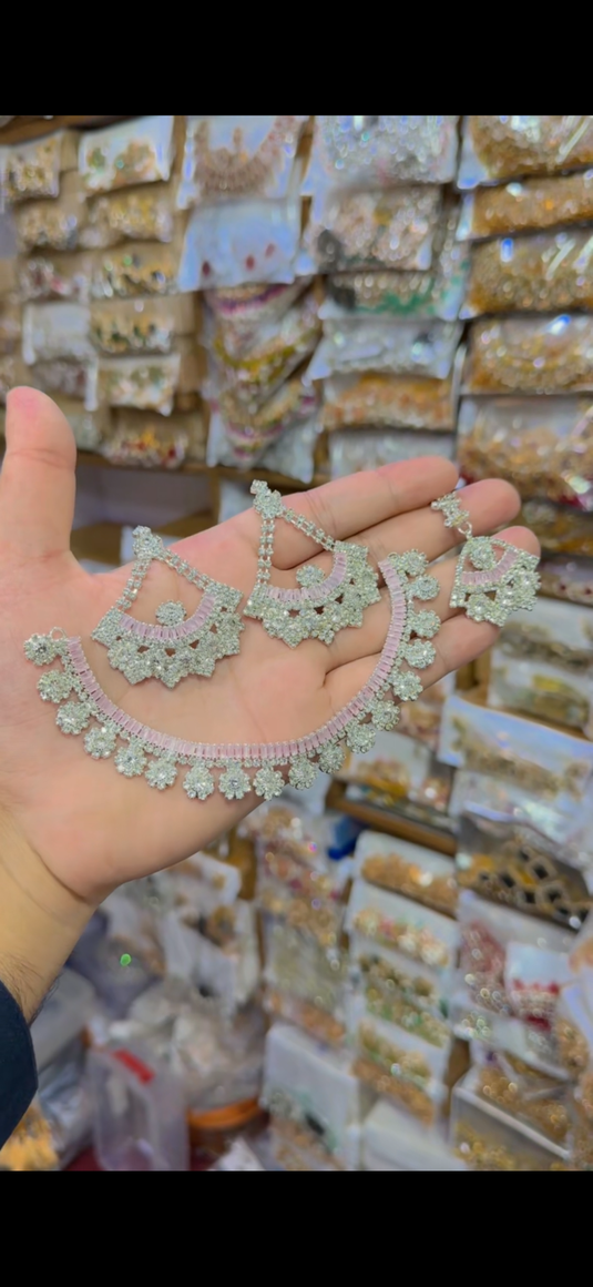 Zircone Necklace set(Ns137)