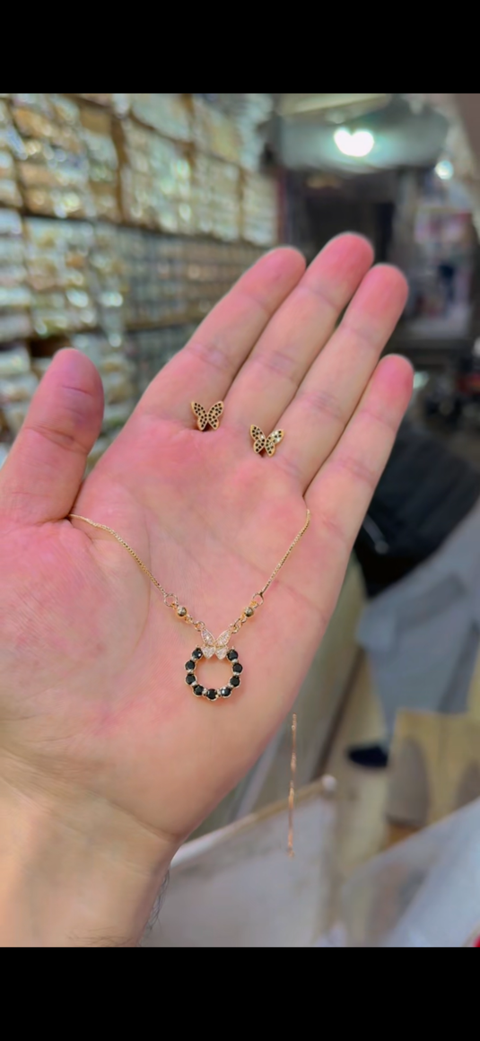 One Carrat Locket set(Ls136)