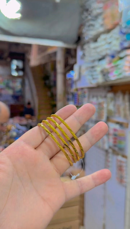 Gold plated Bangles(bg252)