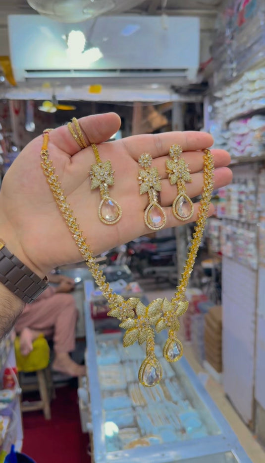 1 carat (Ad) necklace set (Ns238)