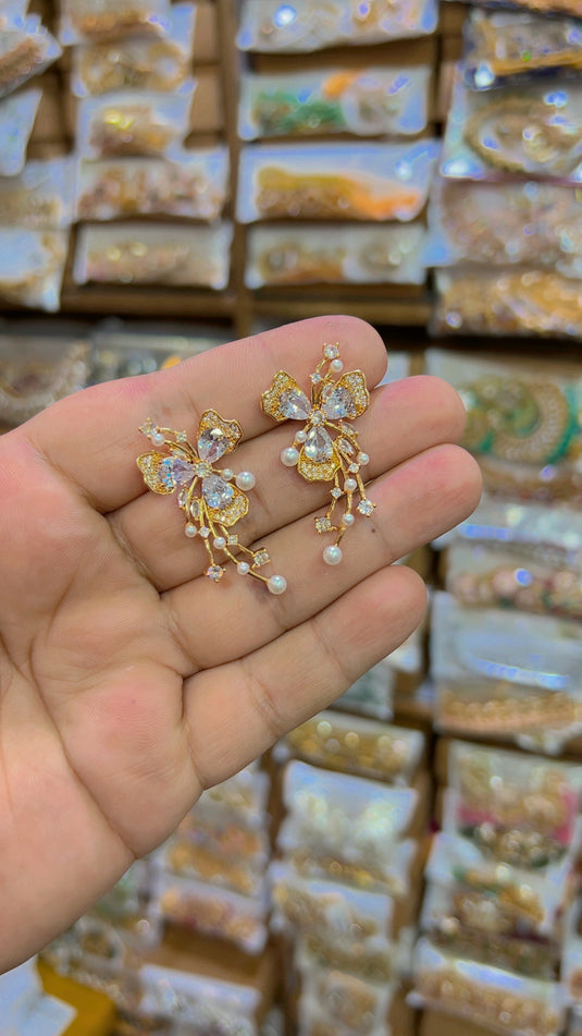 1 carat earrings (Er014)