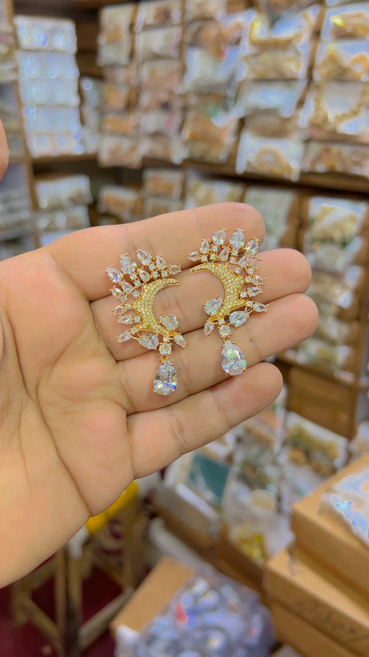 1 carat earrings (Er024)