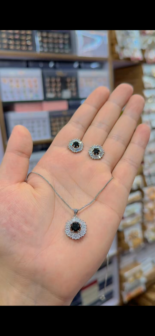One Carrat Locket set(Ls188)