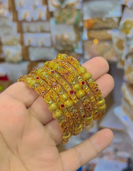 7 pc bangles set (Bg086)