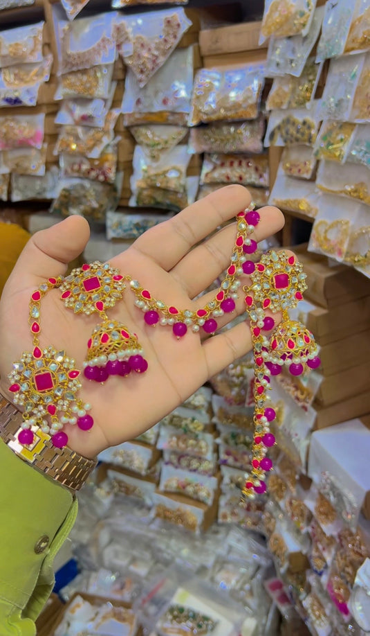 Sharay wali Jhumki + bindiya (Bk23)