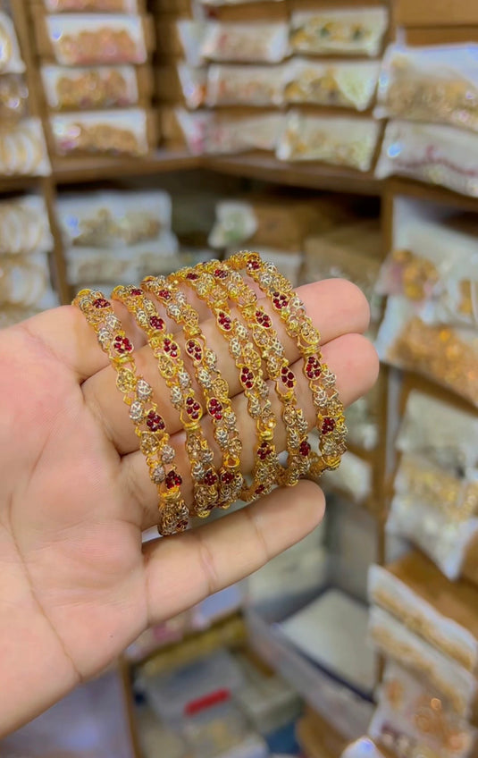 6 Pc Casting bangles (Bg136)