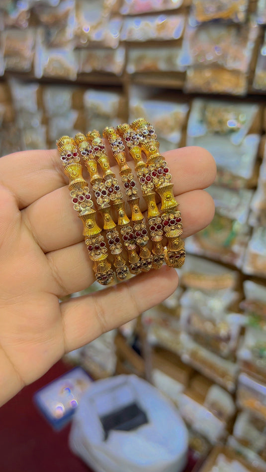 6 pc bangles set (Bg034)